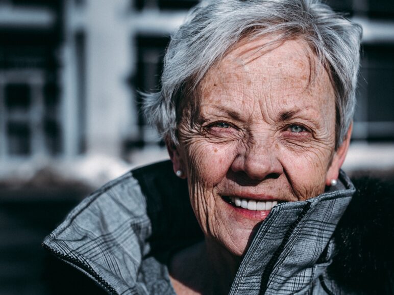 smiling woman